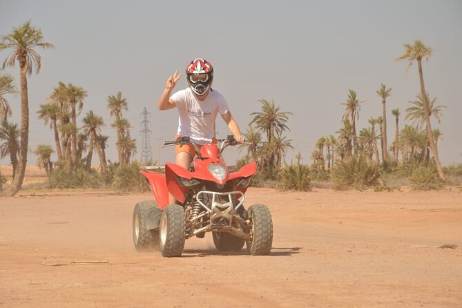 Half day quad bike at landscape of Marrakech and spa Hamam from Casablanca - Who will enjoy this most?
