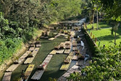 Half-Day Tour Rafting on the Great River with Limestone Foot Massage