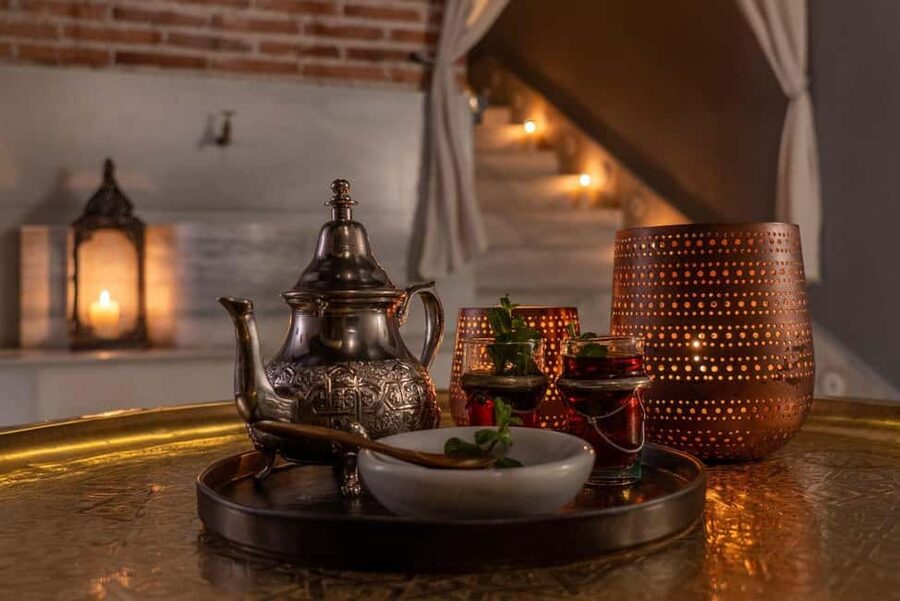 Hammam Al Andalus: Bath and Relaxing Massage - Mint tea, orange rooibos, and a quiet rest