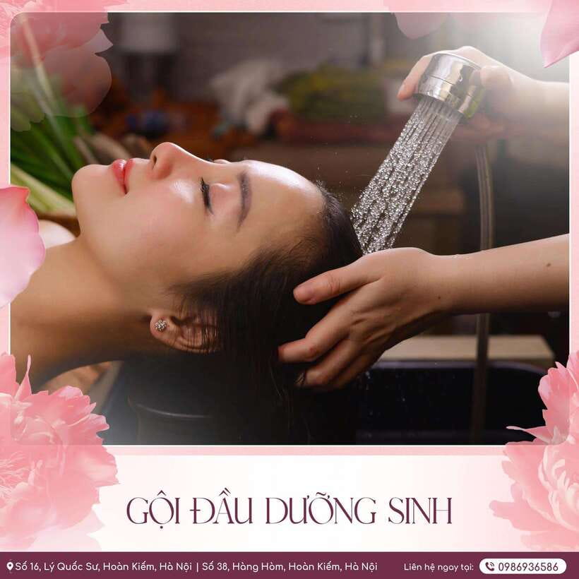 Hanoi Spa Old Quarter : Herbal Shampoo &Head Massage 90' - My call: book it for a local-style reset