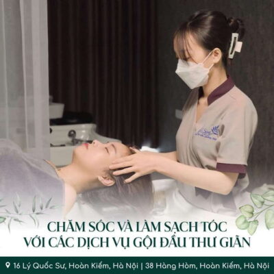 Hanoi Spa Old Quarter – Nourishing Shampoo- Head Massage 60′