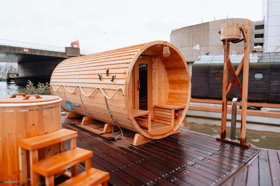 Harbour Wellness Entry Ticket - Clean details and a festive winter feel