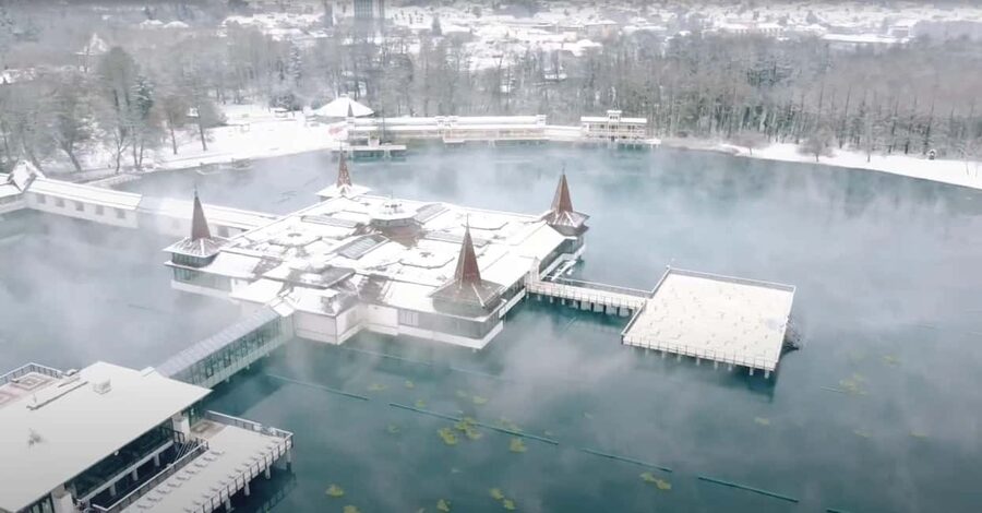 Hévíz Wellness Escape: Thermal Lake Day Trip from Budapest - A short walk after the swim