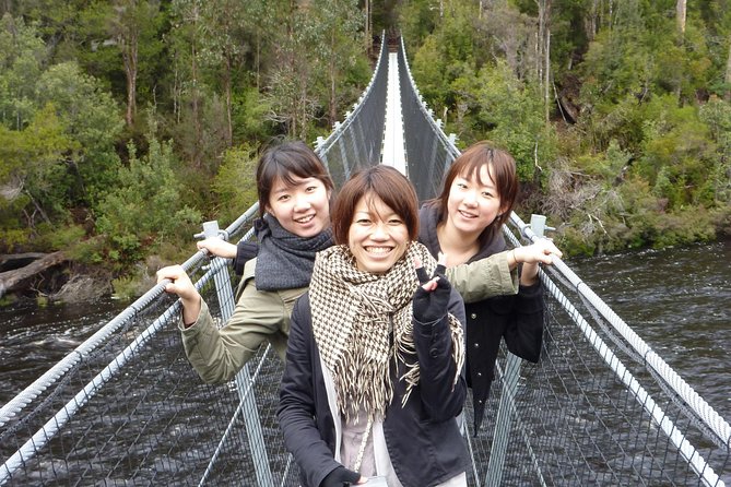 Hobart: Tahune Airwalk, Hastings Caves & Thermal Springs Pool - Fitness, transport and group size