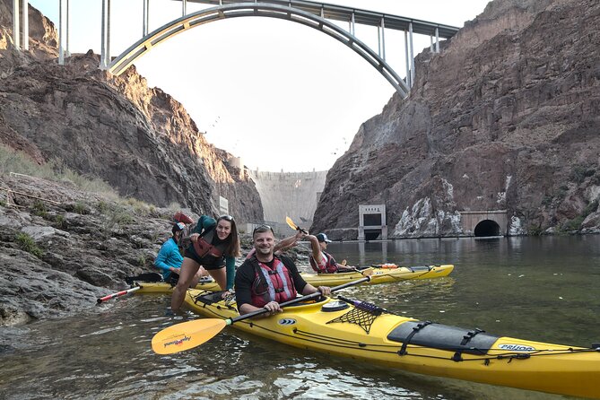 Hoover Dam & Hot Springs Kayak Tour with Lunch & Expert Guide - Starting below Hoover Dam, not above it