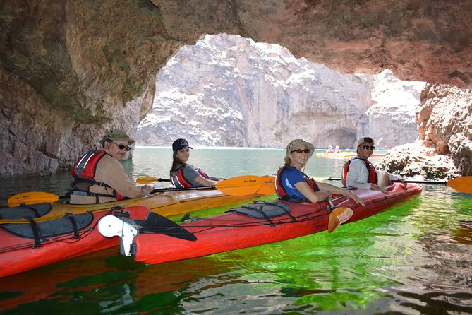 Hoover Dam & Hot Springs Kayak Tour with Lunch & Expert Guide - Arizona Hot Springs and the sauna cave