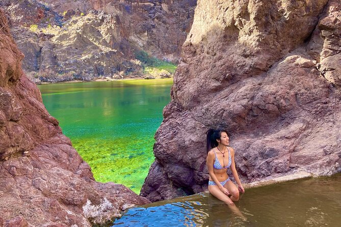 Hoover Dam Kayaking Trip, 6 Hot Springs, 6 Caves, 4 Waterfalls - Launching from the base of Hoover Dam