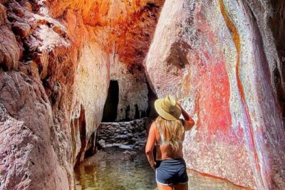 Hoover Dam Kayaking Trip, 6 Hot Springs, 6 Caves, 4 Waterfalls