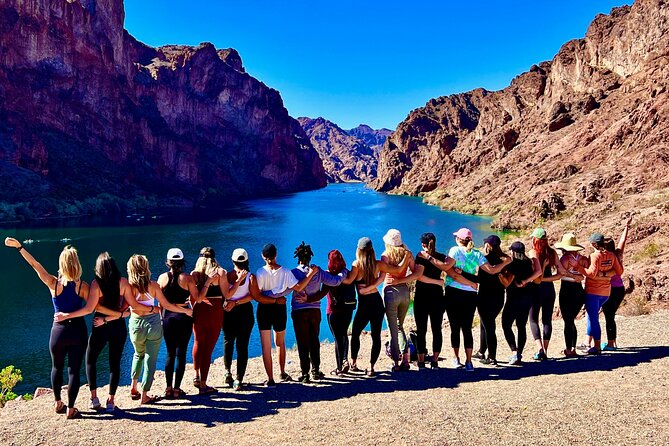 Hoover Dam Kayaking Trip, 6 Hot Springs, 6 Caves, 4 Waterfalls - Arizona Hot Springs and the ladder through the waterfall