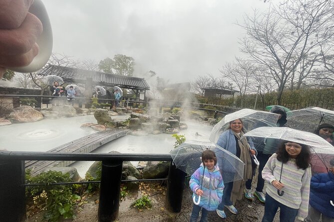 Hot Spring Beppu Onsen with Blue Hell cozy Tour by Car and walk - What the $66.72 price really covers