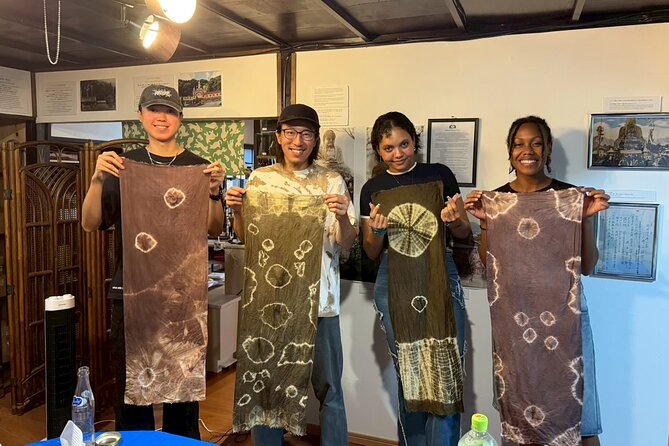 Hot Spring Dyeing Workshop in Beppu - Turning Beppu’s hot spring water into colour