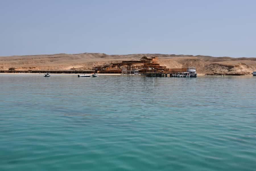 Hurghada: Luxury Giftun island w/snorkeling/lunch & Massage - A full Red Sea day for $41