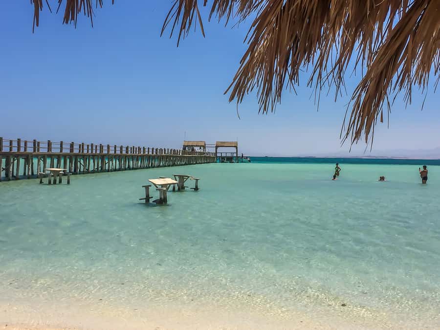 Hurghada: Royal Orange Bay with Massage, Snorkeling & Lunch - Lunch aboard the boat