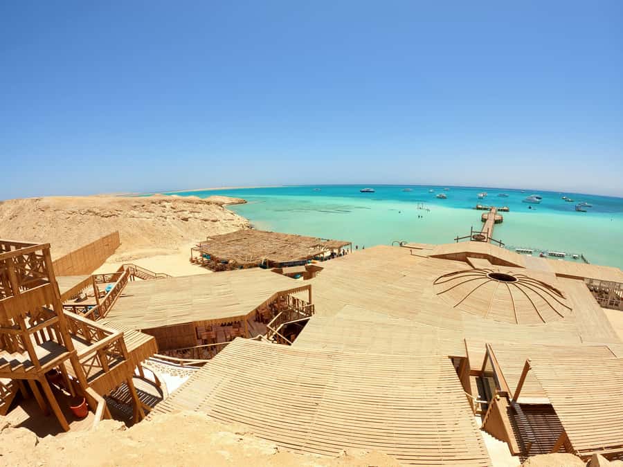 Hurghada: Royal Orange Bay with Massage, Snorkeling & Lunch - Hotel pickup and the ride to the marina