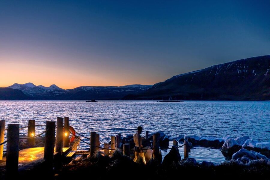 Hvammsvik Hot Springs: Admission Package - The 45-minute drive from Reykjavik