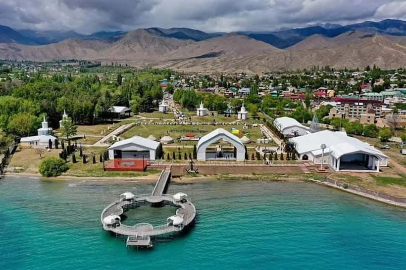 Issyk Kul Adventure: Lake Swim, Hot Springs & Ruh Ordo Tour - Key points at a glance