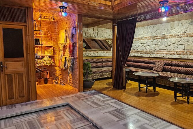 Istanbul Gedikpasa Historical Turkish Bath with Privacy Option - Cooling down with tea and Turkish delight