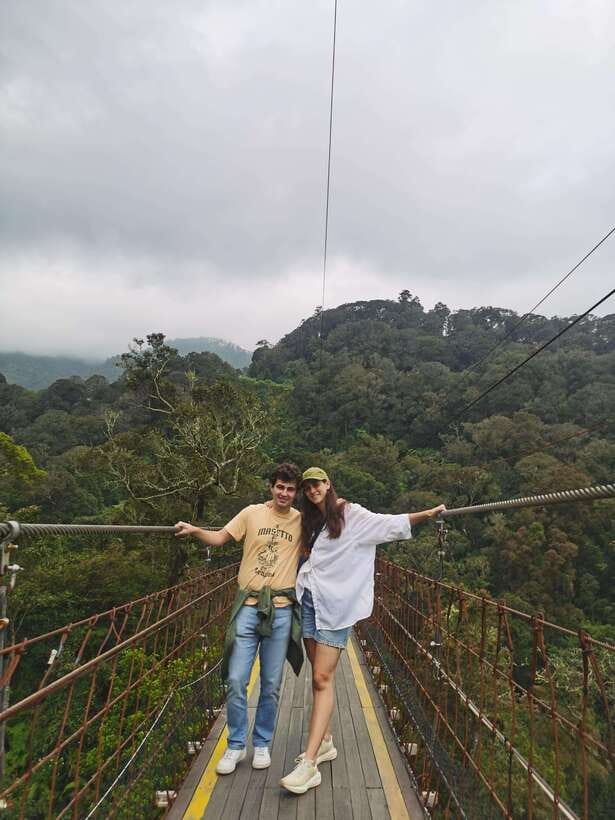 Jakarta: Volcano or Suspension Bridge,Ricefield & Hot Spring - Tea country, rice fields, and a seasonal strawberry stop