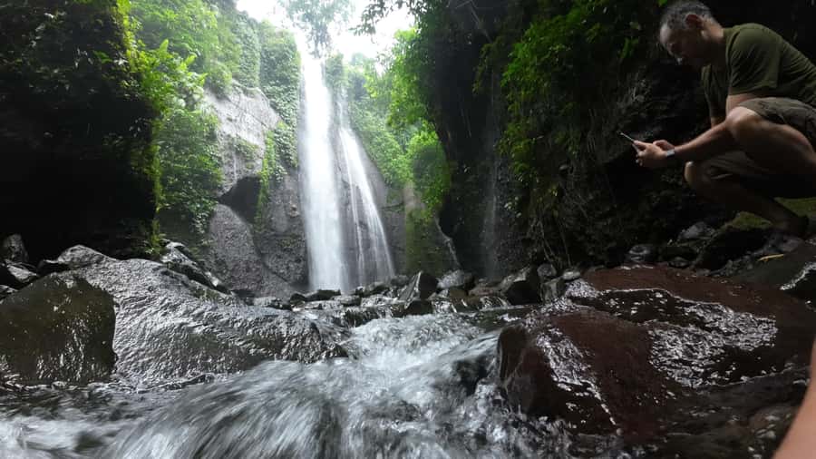 Jakarta: Waterfalls, Volcano, White Crater, Tea, Hot Spring - Three Bogor waterfalls, with Curug Nangka as the main reward