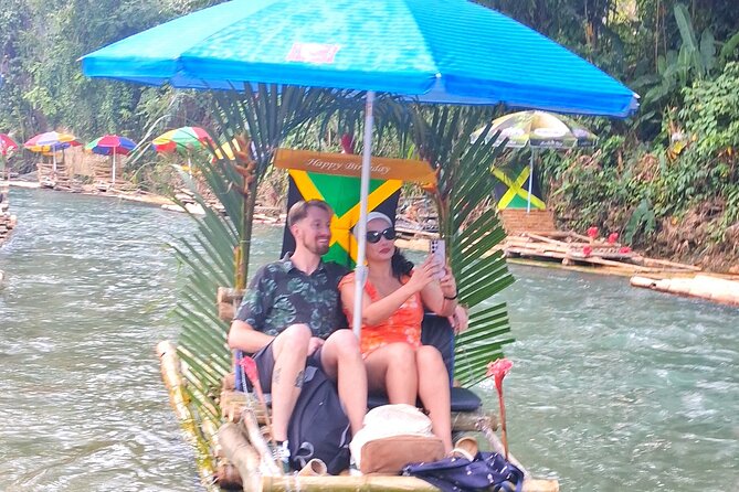 Jamaica Bamboo Rafting Experience with Lime Stone Massage - The limestone foot massage