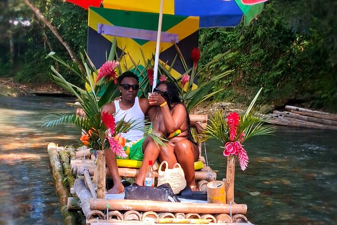 Jamaica Bamboo Rafting Experience with Lime Stone Massage - Food, drinks, music, and optional extras