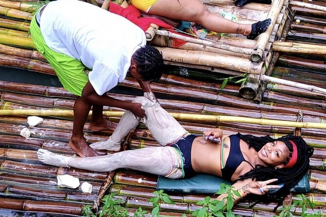 Jamaica Bamboo River Rafting Experience with Lime Stone Massage - A quiet river start near Montego Bay