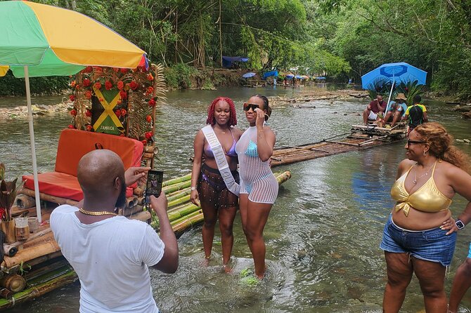 Jamaica Bamboo River Rafting Experience with Lime Stone Massage - The limestone foot and leg massage