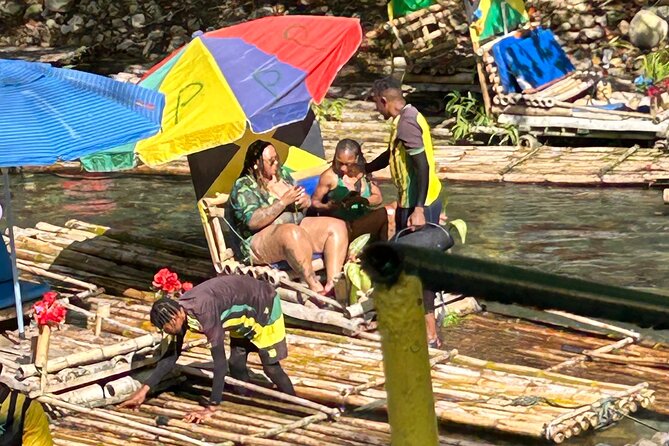 Jet-Ski with option Bamboo Rafting + Feet Massage with limestone - Who will enjoy this Jamaican combination most