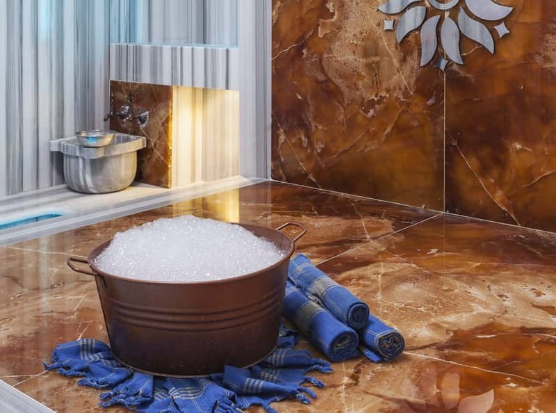 Kemer Traditional Turkish Bath Experience - Sauna and steam room: starting with the heat