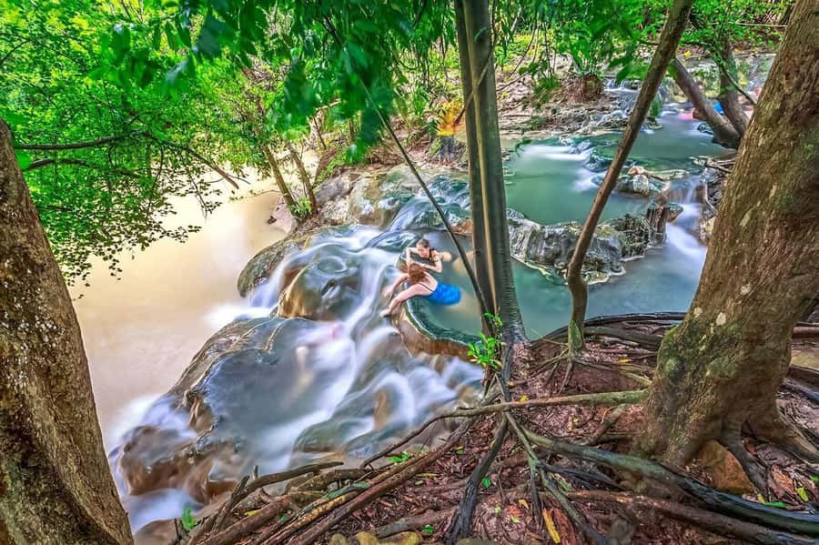 Krabi: Emerald Pool and Hot Spring Waterfall with ATV Riding - A forest day beyond Krabi’s beaches