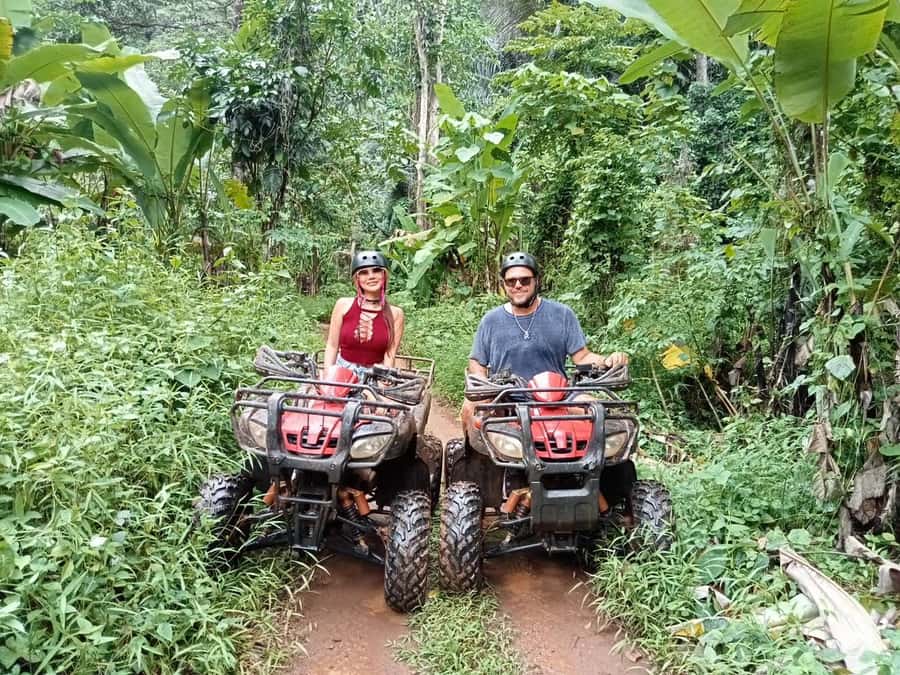 Krabi: Emerald Pool and Hot Spring Waterfall with ATV Riding - The Emerald Pool and its unusual green color