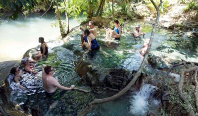 Emerald Pool and Hot Springs Waterfall Half-Day Trip