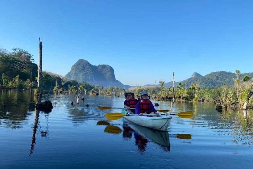 Krabi: Emerald Pool, Hot Springs, and Kayaking Tour - Walking to the Emerald Pool