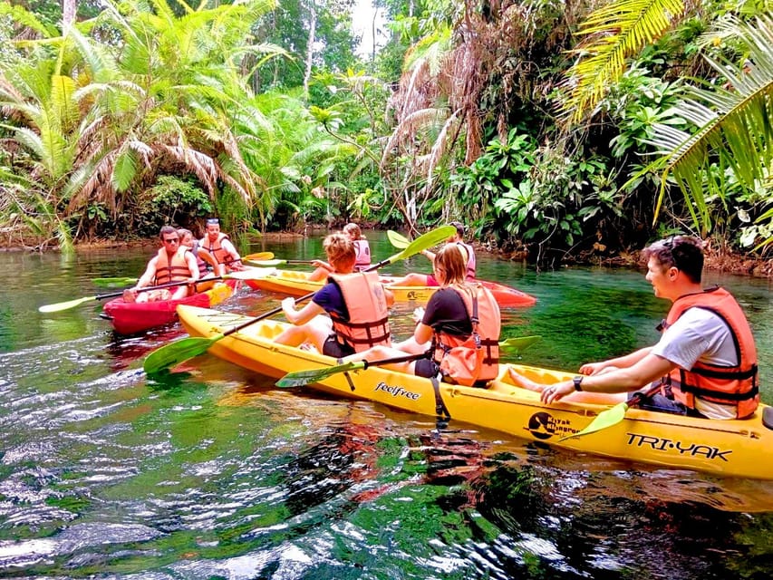 Krabi: Kayaking, Crystal Lagoon, and Fish Spa in Klong Root - Fish feeding and the fish spa are small but unusual extras