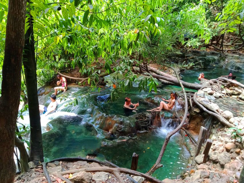 Krabi: Tiger Temple, Hot Springs & Crystal Pool Jungle Tour - Tiger Cave Temple and the 1,200-step test
