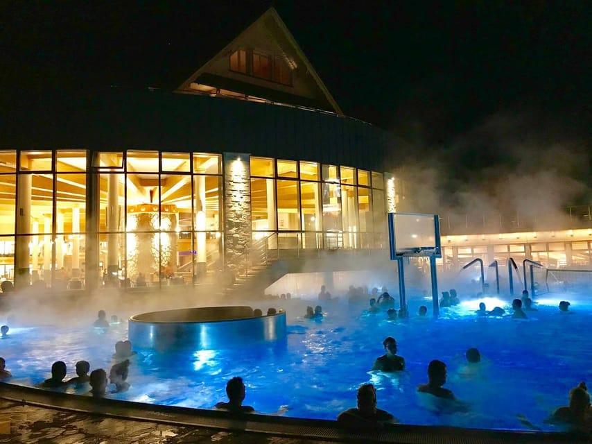 Krakow: Thermal Baths Amazing Experience - Food and drinks without leaving the water area