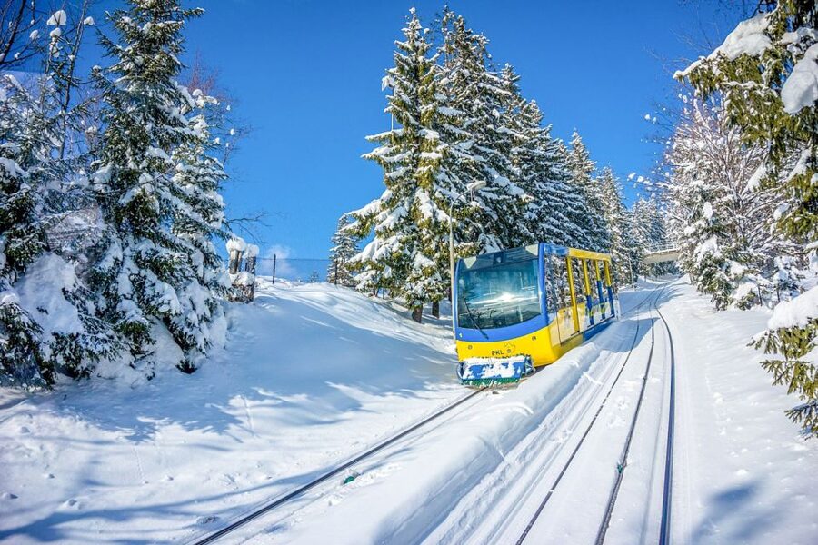 Krakow: Zakopane Day Tour with Optional Thermal Baths - Gubałówka Hill and the funicular ride
