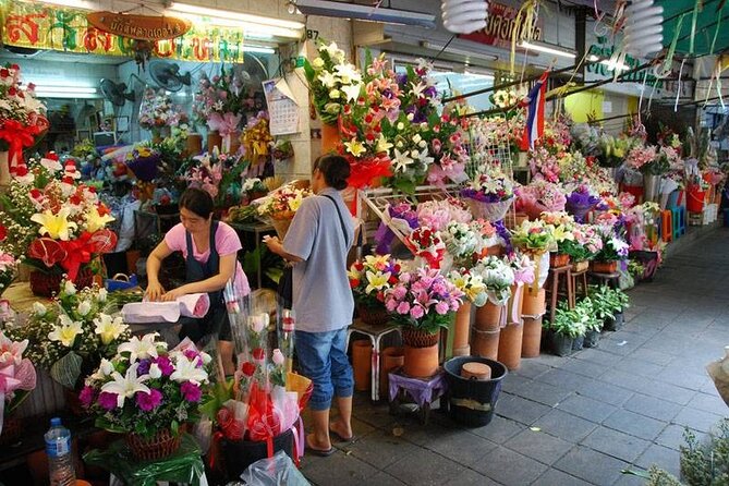 Laem Chabang Port Shop, Massage & Taste Food in Bangkok Excursion - Pak Khlong Talat, Bangkok’s Flower Market