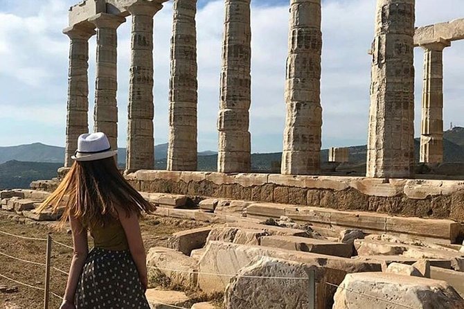 Lake Vouliagmeni Thermal Spa And Temple Of Poseidon Private Full Day Tour - The drive to Cape Sounion