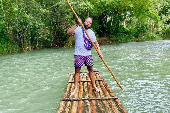 Lethe River Bamboo Rafting with Lime Stone Massage (All fees included) - A short Jamaican river outing with a local feel