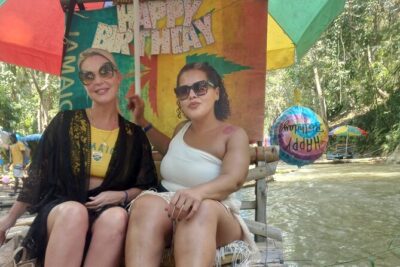 Lethe River Bamboo Rafting with Limestone Massage
