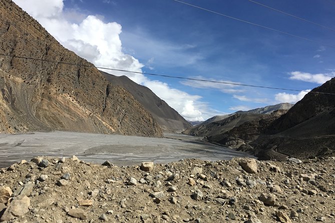 Lower Mustang Jomsom Muktinath Hot Spring Tour in 4 WD Jeep - Marpha adds village character and apple country