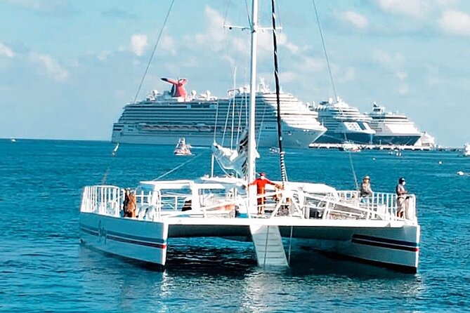 Luxury Cozumel Catamaran: Snorkel, Beach Club & Relaxation - Fury Beach Club, where the pace changes