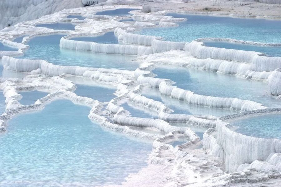 Marmaris: Pamukkale, Hot Spring, Travertines Tour with Lunch - Lunch and the return journey