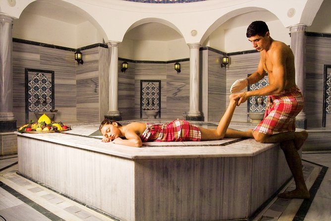 Marmaris Turkish Bath - SPA - Sauna, Scrub, Foam Massage & Oil Massage - Foam massage, the most theatrical part