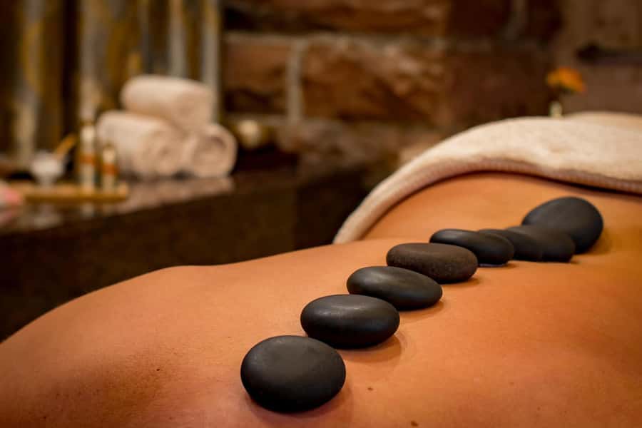 Marrakech : Hammam massage in an authentic spa - Fountains, tea, and the mood of the spa