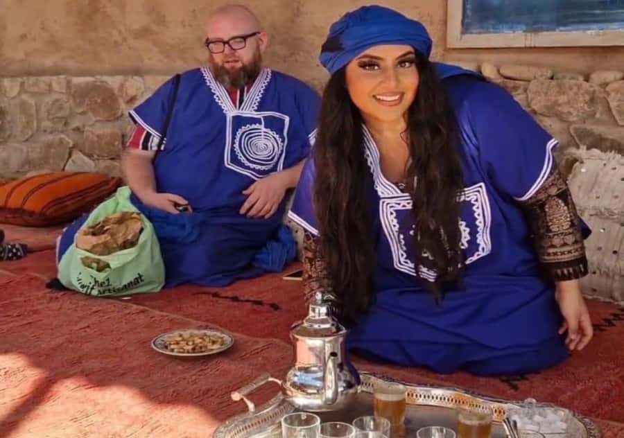 Marrakech: Palmeraie Camel Ride & Traditional Moroccan Spa - Mint tea in a nomadic-style tent