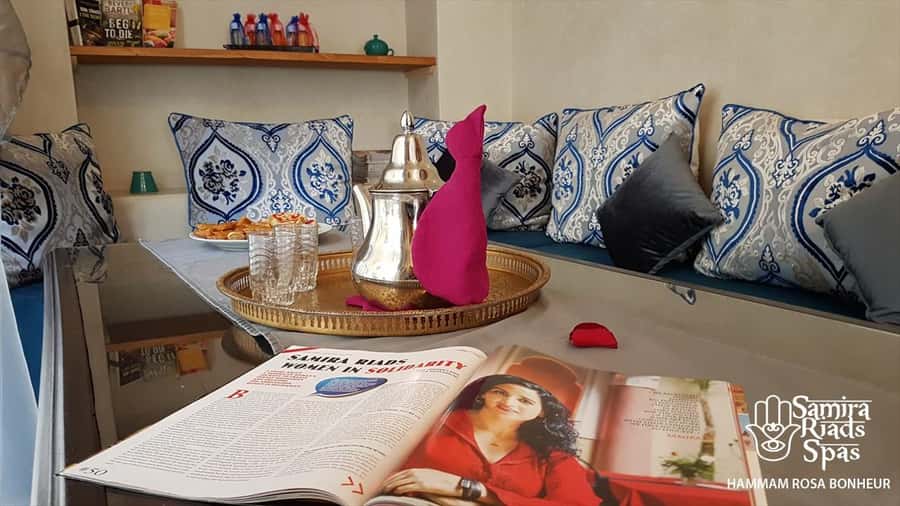 Marrakech: Royal Rosa Hammam including massage & foot care - Shower, Tea, and a Small Moroccan Farewell