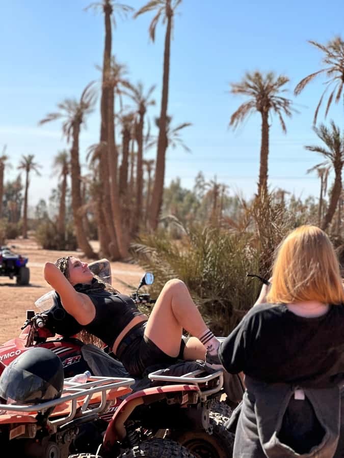 Marrakech Tour: Quad bike, Lunch in Palm Grove, Hammam & SPA - Safety briefing and one hour on a quad