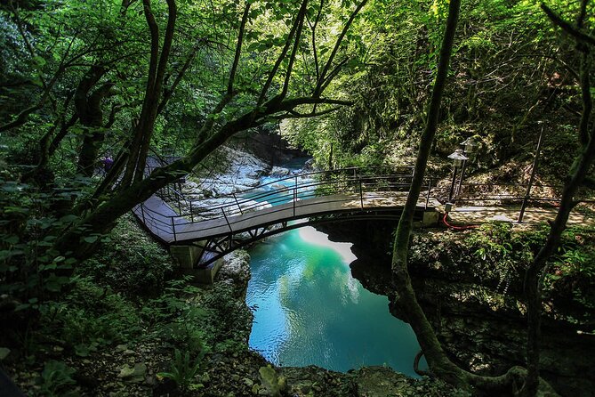 Martvili Canyon Prometheus Cave And Hot Springs From Batumi - Martvili Canyon: waterfalls and a short boat ride